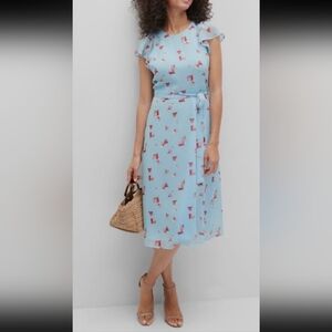 Banana Republic "SS Flutter PR Cool Combo"  Dress Size 12, RN#54023, NWOT